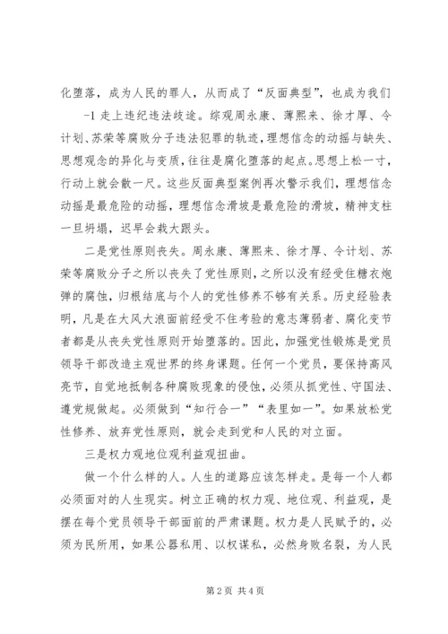 对照反面典型案例念好党纪国法紧箍咒 (2).docx