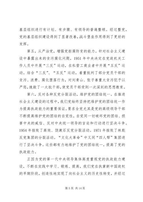 思想汇报党的执政能力建设 (4).docx