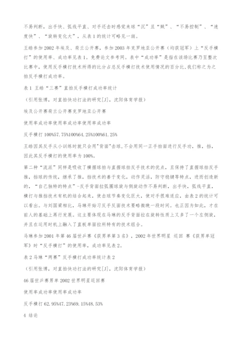 直拍反胶快攻打法的可持续发展研究.docx