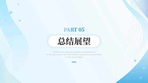 简约护士年终总结工作总结工作报告ppt模板
