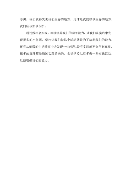 初中社会实践心得体会集三篇.docx
