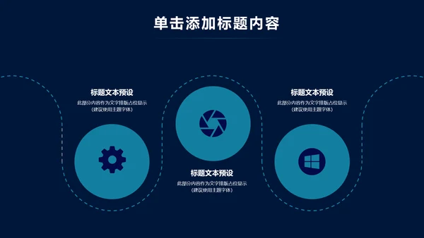 大气互联网智慧城市建设发展规划PPT模板