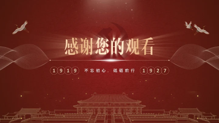 五四运动与党的诞生历史通用PPT课件