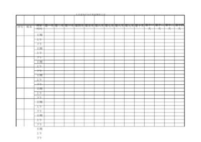 14天体温测量记录.docx