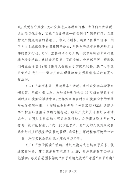 乡镇妇联党建工作总结.docx