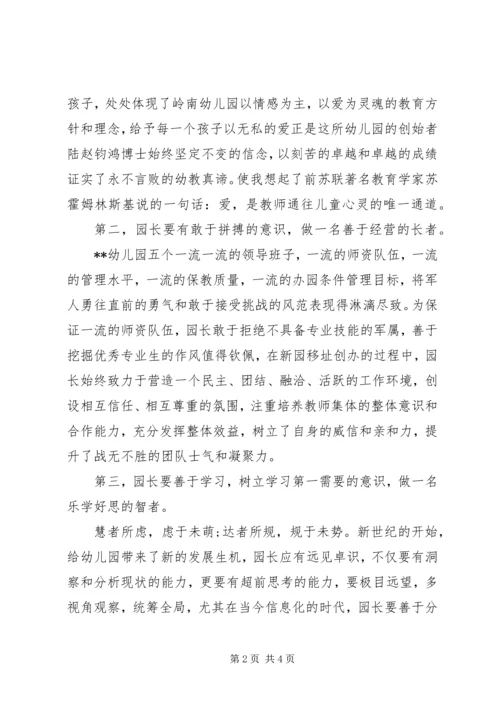 园长考察报告范文.docx