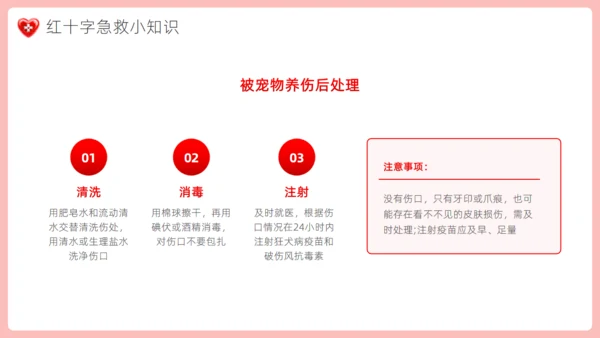 爱心红十字会，红十字应急救护通用PPT模板