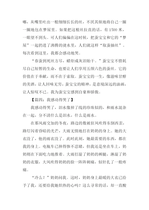 我感动得哭了作文.docx