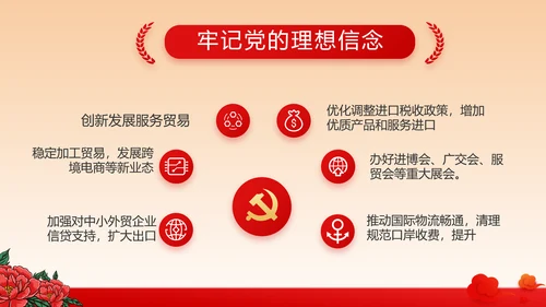 红色学党史传承红色基因动态PPT