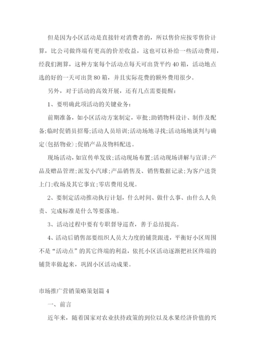 市场推广营销策略策划.docx