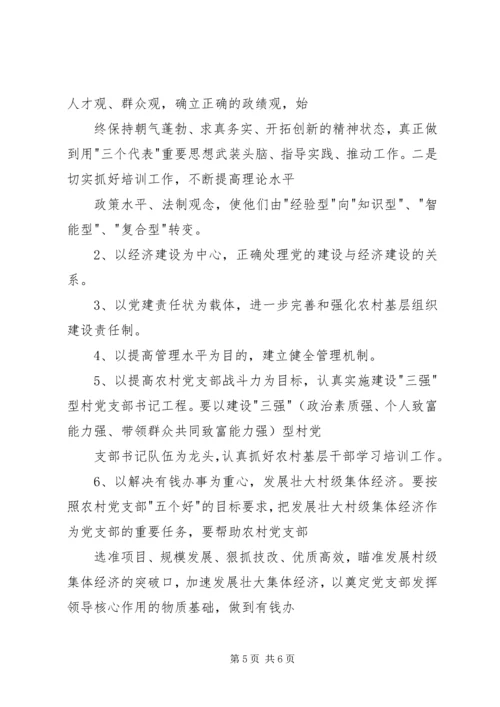 对当前农村基层党组织建设的调研报告.docx