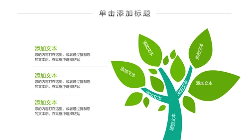 绿色清新新农村建设乡村旅游介绍PPT模板