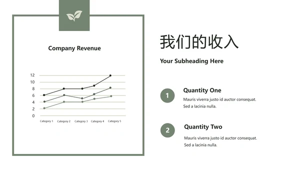 清新典雅绿茶果汁品牌茶文化宣传PPT模板