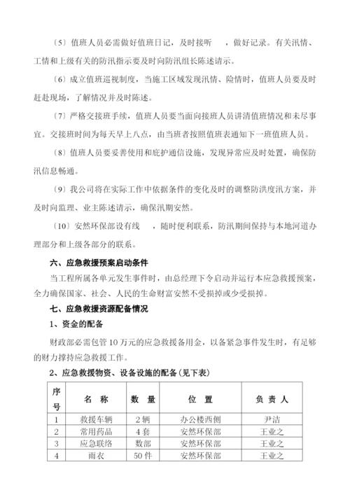 夏季洪水灾害应急预案.docx