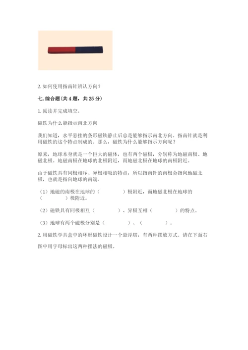 教科版二年级下册科学知识点期末测试卷（典优）.docx
