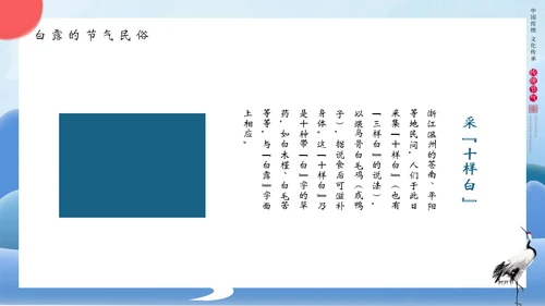 白露文化宣传红日通用PPT模板