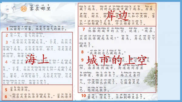 第20《雾在哪里》（教学课件）