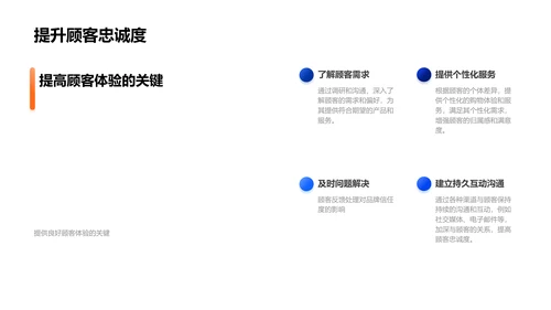客户体验销售提升讲座PPT模板