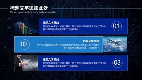 全球化智能网络科技有限公司工作汇报通用PPT模板