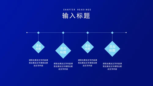 蓝色简约风职场工作目标管理培训PPT模板
