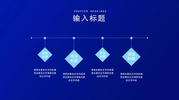 蓝色简约风职场工作目标管理培训PPT模板