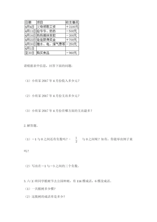 最新人教版小升初数学模拟试卷附答案（黄金题型）.docx