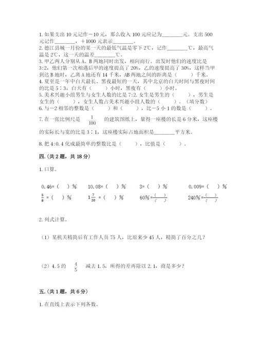 小学毕业班数学检测卷附完整答案【典优】.docx