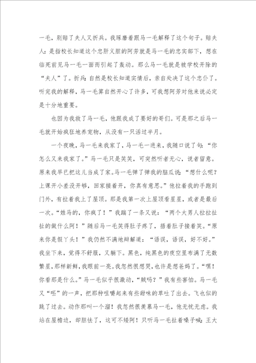 抒情作文：不吟少年愁作文1000字