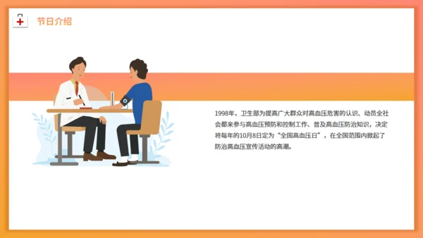 全国高血压日防法知识通用PPT模板
