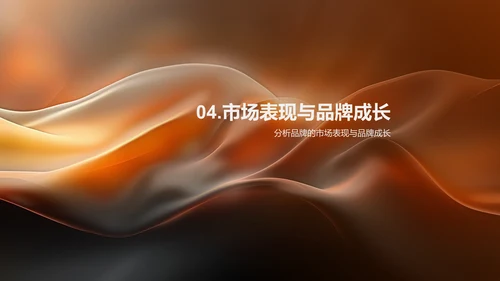 时尚业务年度报告PPT模板