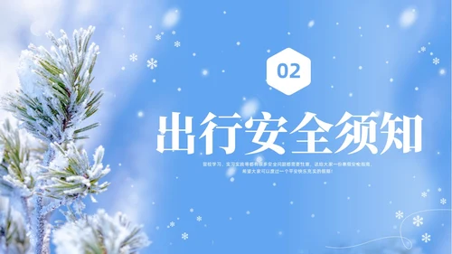 实拍大学生寒假安全教育培训PPT