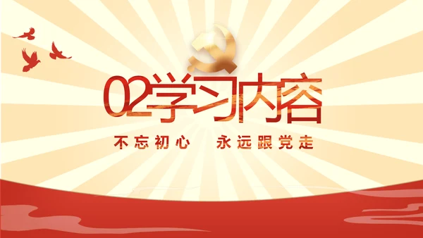 党员青年党史学习教育活动PPT动态