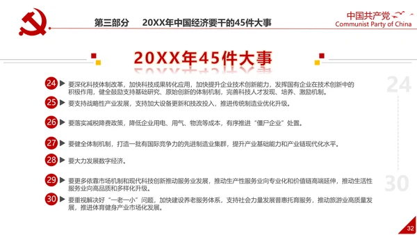 中央经济工作会议解读通用PPT课件模板