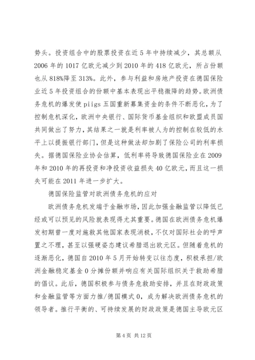 债务危机中保险监管的应对与启示.docx