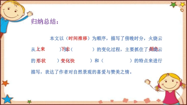 24火烧云  课件