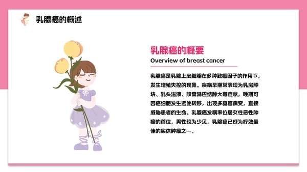 女性生理健康知识科普PPT模板