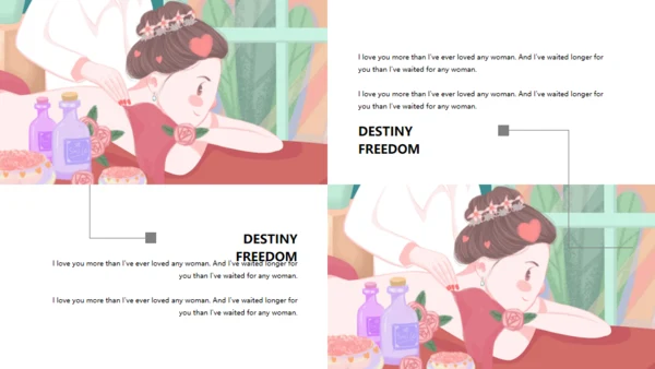 瘦身减肥SPA排毒养颜宣传通用PPT模板