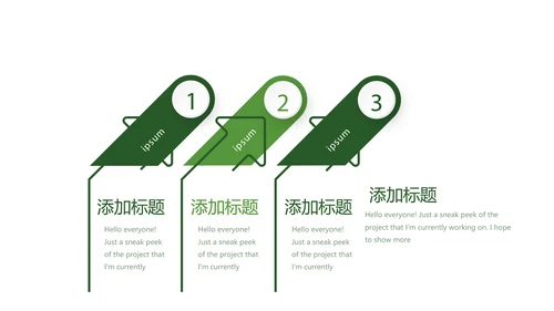 绿色时尚护士护理年终工作总结动态PPT模