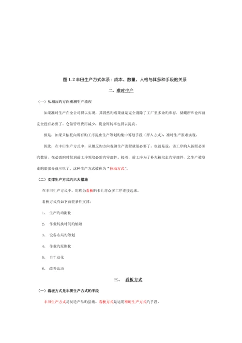 TPS丰田生产方式的全新体系综述.docx