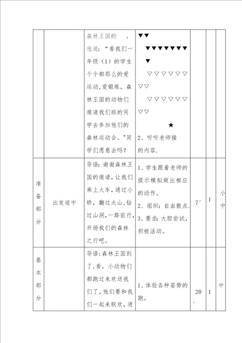 水平二50米快速跑教学设计
