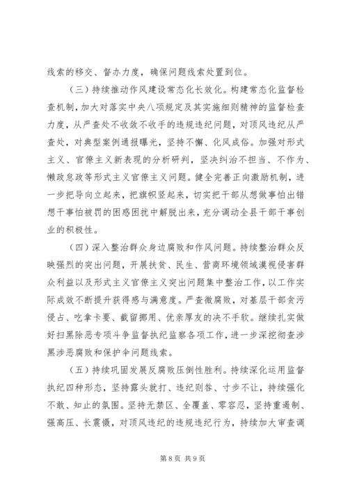 县监委向人大常委会的XX年工作情况报告.docx