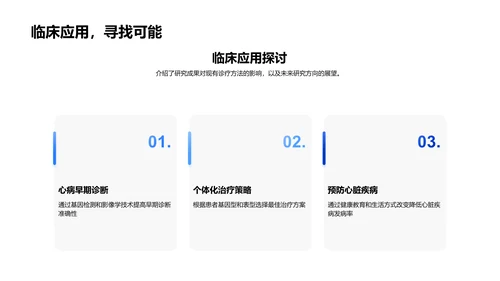 毕业答辩报告-心脏疾病研究PPT模板