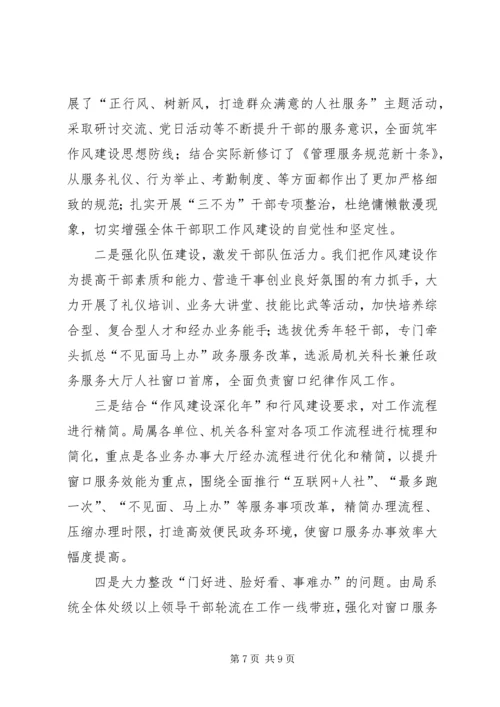 人力资源和社会保障局某年党风廉政建设和反腐败工作总结.docx