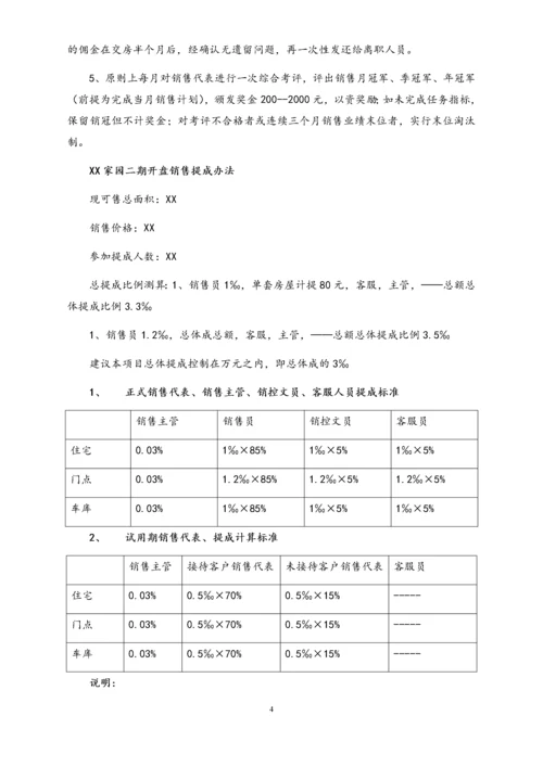 10-【实例】房地产销售部、策划部绩效考核与提成管理办法.docx