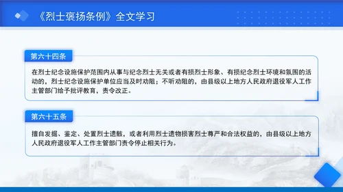 2024年新修订烈士褒扬条例解读全文学习PPT课件