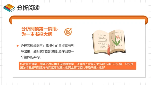 如何阅读一本书，读书笔记PPT模板