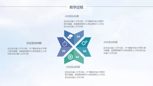 2019教师教育教学演讲通用PPT模版