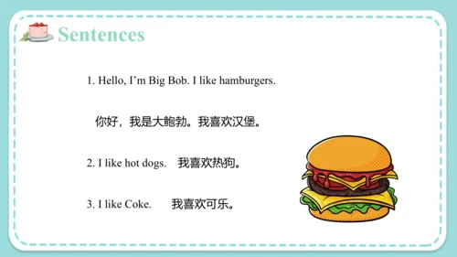 Unit 6  I like hamburgers Lesson 35 - Lesson 36 & 