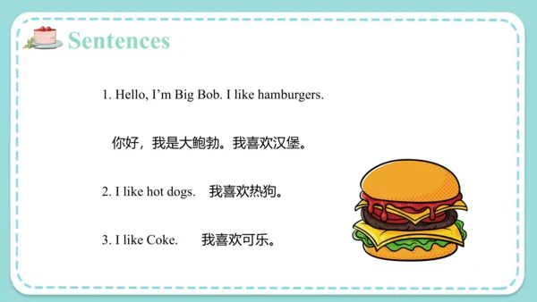 Unit 6  I like hamburgers Lesson 35 - Lesson 36 & 