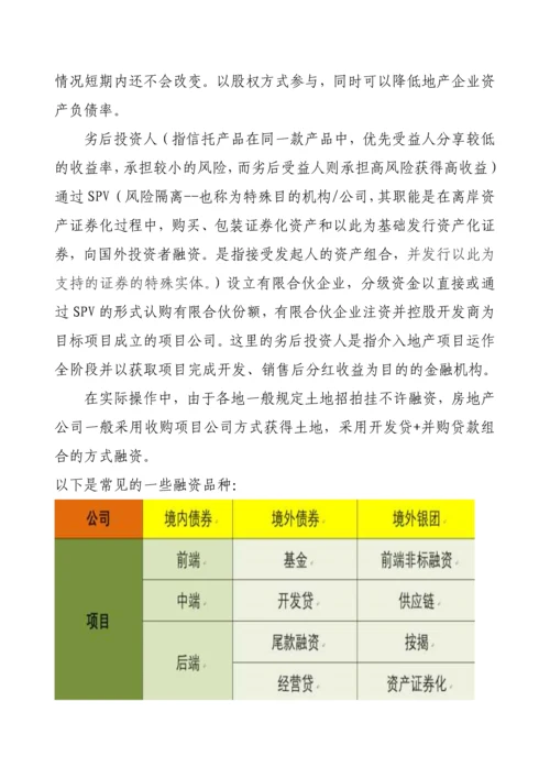 房地产融资综合项目融资方案.docx